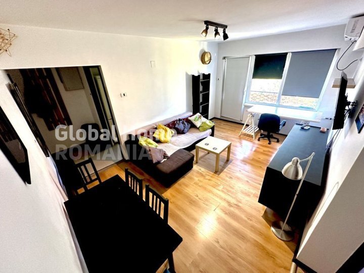 Dorobanti, Floreasca, Compozitori, apartament 2 camere, boxa, renovat, balcon